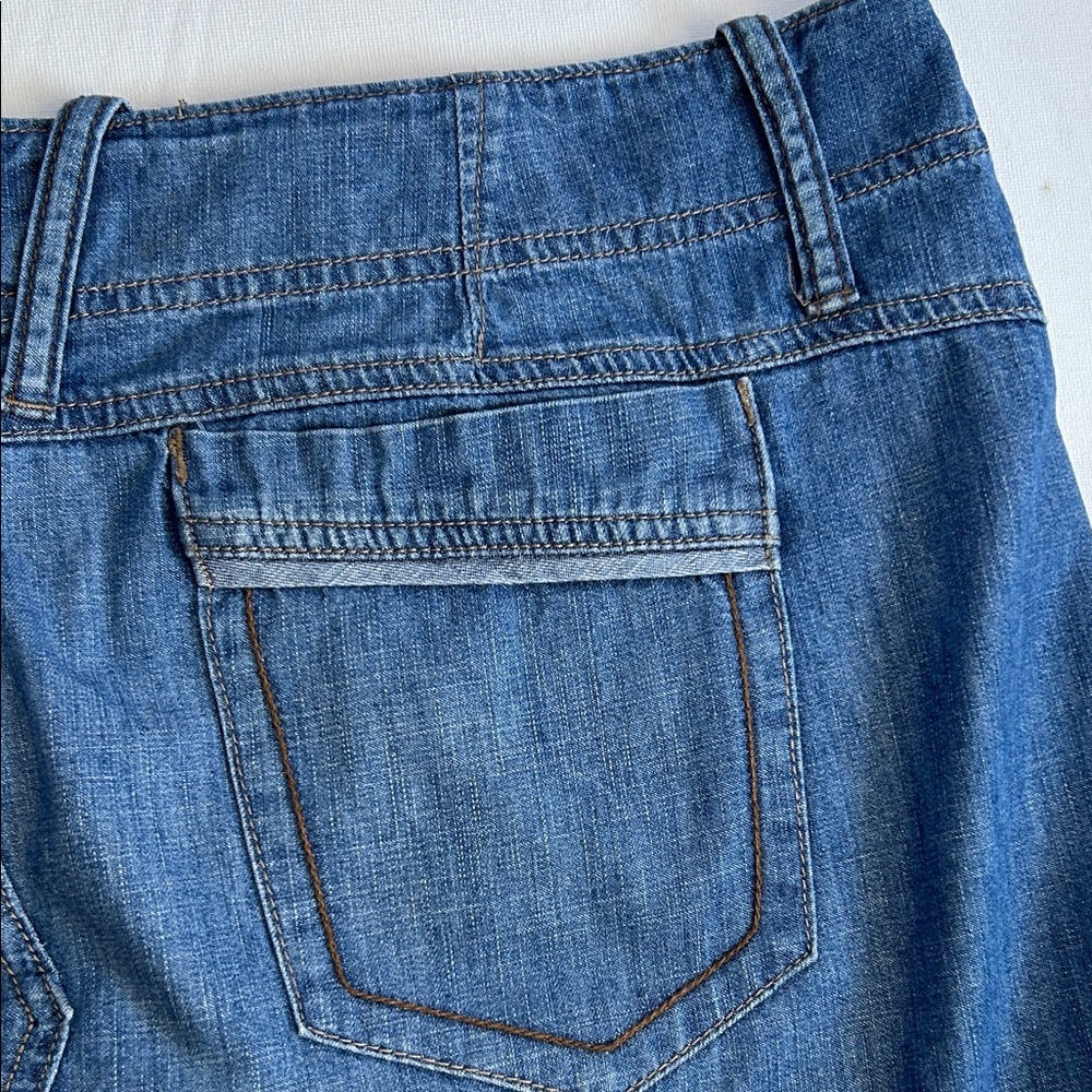 Fat Face Skirt Light Blue Denim Mini - Picture 9 of 13